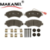  Wholesale Auto Brake System Parts Cheap Price Brake Pad Gdb1703 For Peugeot 