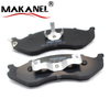 Auto Parts Front Brake Pads For Jeep Wrangler/grand Cherokee/cherokee/kia Mpv D477 D712 04778058ab Gdb4104 Gdb1153 4713175 