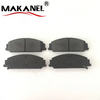 Wholesale High Performance Gdb3216 Terbon Auto Brake System Parts Front Axle Semi-metallic Brake Pad 96253367 