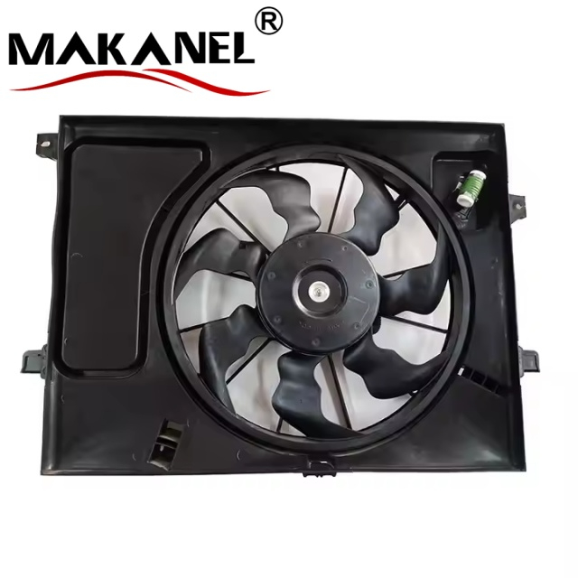 Auto Radiator Condenser Fan Fit for KIA 25380-B2000 Engine Cooling Fan Assy