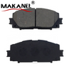 04465-52180 No Noise And Dust Auto Brake Pad D1184-8301 Gdb3459 For Japanese Car