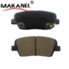 Gdb3499 Sp1247 Korean Cars Spare Parts Brake Pad For Kia For Hyundai Car Accessory 