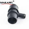 Factory Supply Aluminum Auto Water Pipe Joint Oe: 1k0121087d/1k0 121 087 D