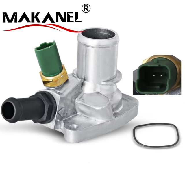 Engine Coolant Thermostat Oem 55193669 / 55202371 For Fiat Alfa Romeo Lancia Opel 