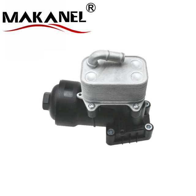 03L115389E Engine Oil Cooler Assembly Oil Filter Housing for AUDI A6 C7 2.0 TDi 2011-2018