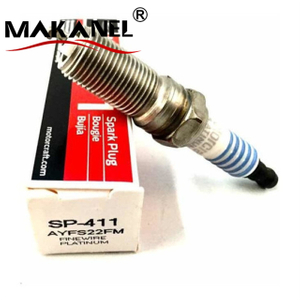 Wholesale Price Auto Parts Bougies Bujias Platinum Spark Plugs Sp-411 Ayfs22fm Sp411 Sp-500 Agsf22fm Sp500 For Ford Lincoln 