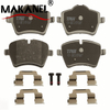 Gdb1712 Terbon Wholesale Auto Car Brake System Parts Front Axle No Noise Brake Pad Set 34 11 6 770 251 For Mini 