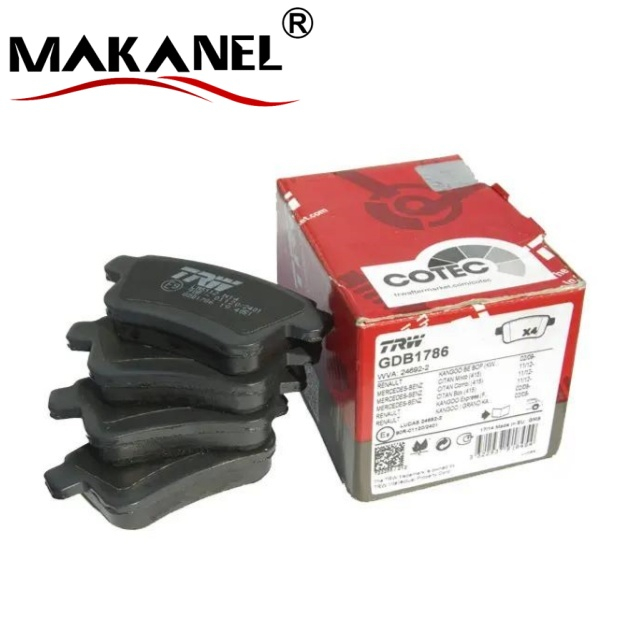 Sdcx D2013-9244 / Gdb1786 / Fdb4186 / 4154210410 / 440606267r 7701209869 Brake Pads For Renault Kangoo Express 2009