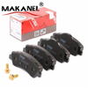 High Quality Metalware Disc Brake Pad D2120 1608691380/1610699280 Gdb1992 For Citroen C-elysee/peugeot 301