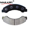 Chinese Factory Tionko Wholesale D4052 D1732 D825 D1243 Gdb7233 Auto Brake Pad For Isuzu Chevrolet Truck Gmc Truck 