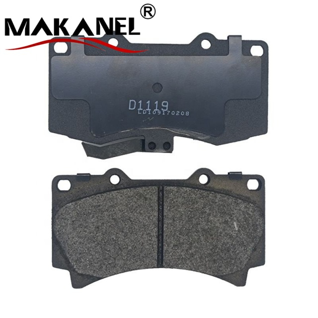 D1119 Gdb7724 15240794 Ceramic Auto Disc Brake Pads For Hummer H3 Front 