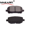 D923-7824front Ceramic Disc Brake Pads For 2003 - 2008 Pontiac Vibe,2003-2008 Toyota Corolla,Toyota Matrix
