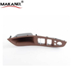 51417261933 Driver Door Red Brown Car Window Control Panel Inner Door Handle Fits for BMW F10 528i 550i