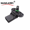 Intake Air Manifold Pressure Map Sensor 0261230170 1k0906207a For Audi Porsche Vw Seat Skoda For Golf A3 1.4