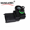 New Condition Intake Pressure Sensor 0261230081 036906051g For Engine 1 Year Warranty Metal Material