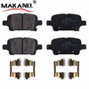 D1433-8550 / Gdb1827 / 34216788275 / 34216797861 Brake Pad For Bmw 1/ 3 / 5 / X1/ Z4 Z4 Roadster E89 2009