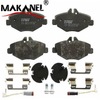 GDB1529 High Performance Auto Spare Part Brake Pad Parts China Brake Pads For Bmw 