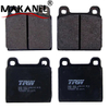 GDB1284 Auto Parts Car Brake Pad Ceramic Break Pads For Front Alex 