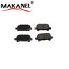 Factory Oem Auto Brake Pad For Toyota Ceramic Brake Pads D828-7701