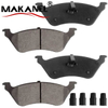 Manufacturer Factory Customizable Brake Pads D858 7734-d858 Fdb1475 Bl1887u1 For Chrysler Dodge Jeep 