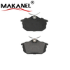 D838-7713 Rear Brake Pads For Mitsubishi Colt Z27a/carisma Da/space Star Dg Brake/brake System/break Pad/brake 