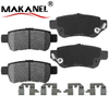 Wholesale Car Accessories Front Rear Brake Pad Auto Brake System D1088 Db1721 7993-d1088 Cd8532m For Honda