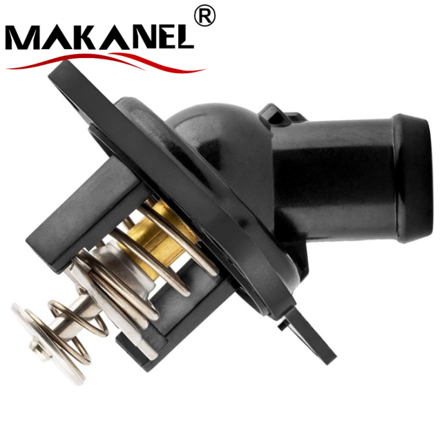19301-RAF-003 19320-RAA-A01 Engine Coolant Thermostat Assembly with Base Housing for Honda 19301RAF003 19320RAAA01