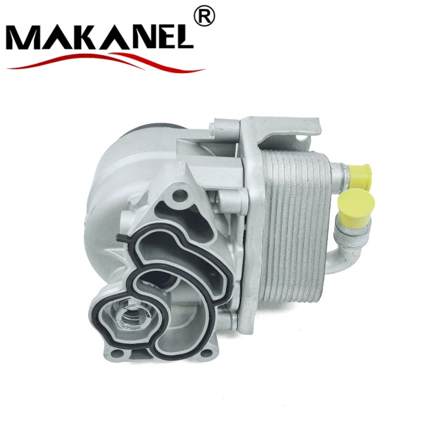 11427508966 Automotive Engine Oil Cooler Oil Radiator Oil Cooler Assembly for BMW 
