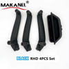 51417250307 Black Lhd Rhd Car Left Front Interior Door Handle Panel Handle Pull Trim Cover For Bmw X3 X4 F25 F26