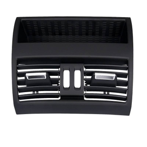 64229172167 Rear AC Fresh Air Outlet Center Console Vent Grille Cover Black For BMW 5 F10