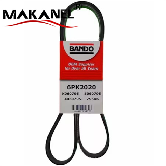 Auto Parts EPDM Quality Pk Belt Car Fan Drive V Belt Pk Belt 6pk2020