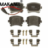 D1018 Wholesale Car Brake Pad Accessories Factory 7e0698451/7h0698451 Gdb1557 For Audi A8/volkswagen Phaeton