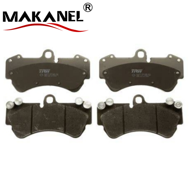 High Performance Carbon Fiber Brake Pad Factory Supplier 7l0698151h D1007 Gdb1720 Touareg Cayenne Front Brake Pads For Porsche 