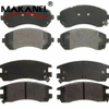 Brake Pad D698 12510016 Gdb4098 1605939 23361 Md8265m-10 12510016 12510037 12510045 12510048 For Buick Cadillac Chevrolet 