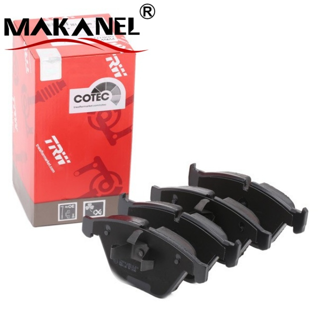 Auto Brake Parts Brake Pad GDB1759 For Opel Corsa / Vauxhall Corsa / Fiat / Abarth Grande Punto 