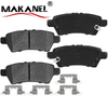 Ceramic Spare Parts Auto Brake Pads Manufacturer 8204-d1101 44060-ea090 44060-ea091 44060-eb325 For Nissan 