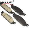 D1376-8487 Terbon Wholesale Auto Brake System Parts Front Axle Brake Pad Mdb3798 For Ford