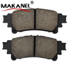 Manufacturer Price Rear Brake Pad Auto Parts Ceramic Spare Parts D1391-8500 04466-48130 04466-0e010 For Toyota Lexus