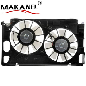 Radiator Fan Frame Motor Radiator Fan Assy for Toyota Prius 2012-2015 16711-37040 16711-37060