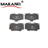 Factory Oem Auto Brake Pad For Toyota Ceramic Brake Pads D436-7298 Spare Parts Auto Brake Systems