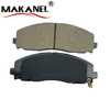 68144163af D1589 Brake Systems Manufacturer Auto Car Parts Front Brake Pads For Dodge Cars Genuine Brake Pads