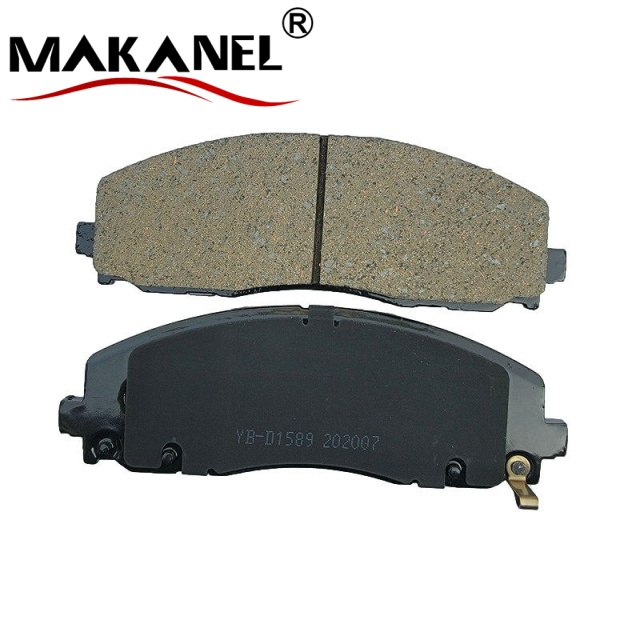 68144163af D1589 Brake Systems Manufacturer Auto Car Parts Front Brake Pads For Dodge Cars Genuine Brake Pads