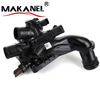 Professional Auto Parts Cooling System Engine Thermostat Housing 9808646980 For Citroen C4 Peugeot 308