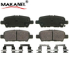 D1433-8550 / Gdb1827 / 34216788275 / 34216797861 Brake Pad For Bmw 1/ 3 / 5 / X1/ Z4 Z4 Roadster E89 2009