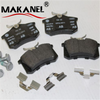 BRAKE PAD SET, DISC BRAKE FOR CHRYSLER MERCEDES-BENZ TRW GDB1311