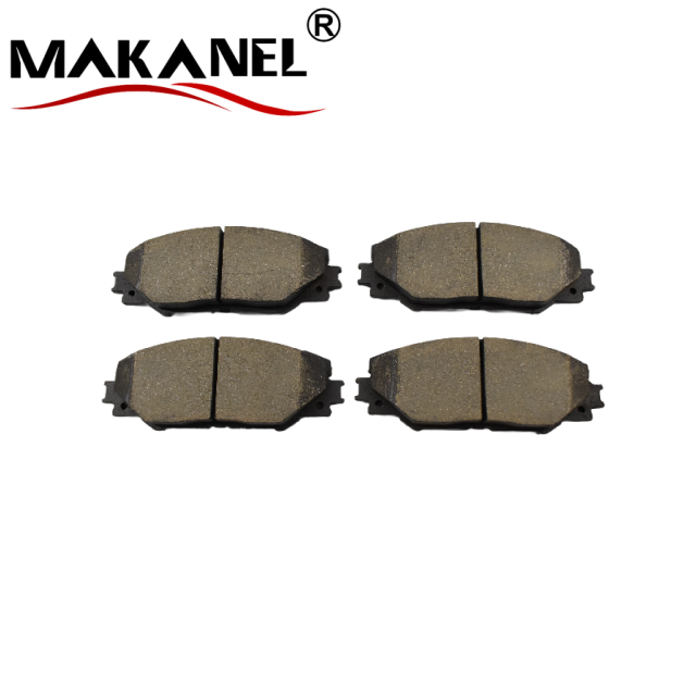 Oem Factory Auto Brake Pads Ceramic D1211-8331 Spare Parts For Toyota/pontiac New Condition