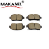 Oem Factory Auto Brake Pads For Toyota Ceramic Brake Systems Spare Parts Condition New D822-7695