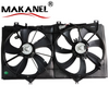 Engine Radiator Cooling Fan Condenser Fan for Toyota CAMRY 2007 ACV40 GSV4 OEM 16711-0H150
