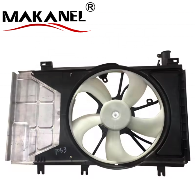 Car Ac Cooling Radiator Electric Radiator Fan Assembly for TOYOTA YARIS 2014- 16711-0Y070
