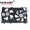 Air Conditioning Cooling Radiator Fan Assembly OEM 16711-0V040 16711-31370 for TOYOTA HIGHLANDER 3.5 08-10
